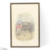 Johnnie Walker Whisky Sports - Golfing 1820 By Tom Browne - Framed Print Thumbnail