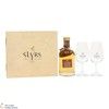 Slyrs - Bavarian Whisky Liqueur & Two Glasses (35cl) SIGNED Thumbnail