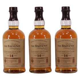 Balvenie Caribbean Cask 14 3 X 70cl