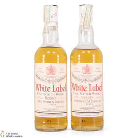 Dewars White Label 1970s 2 X