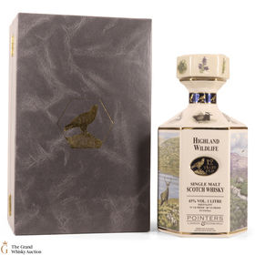 Pointers  12 Year Old  Highland Wildlife Decanter
