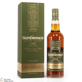 Glendronach  Master Vintage 1993  25 Year Old