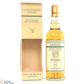 Speyburn 1974 Gordon And Macphail