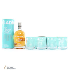 Bruichladdich 8 Classic Laddie 4 Glasses