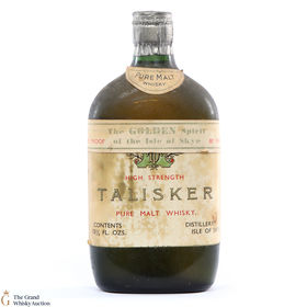 Talisker Pure Malt 80 Proof 13 13fl Oz Spring Cap