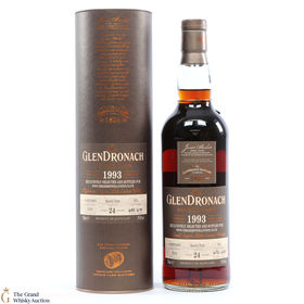 GlenDronach  24 Year Old  1993 Single Sherry Butt 655  Green Welly Stop