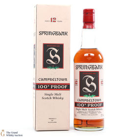 Springbank 12 100 Proof 57 Green Thistle