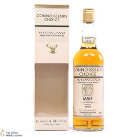 Banff 1974 Connoisseurs Choice 1998 Gordon And Macphail