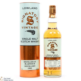 Bladnoch 20 Year Old  1993  Signatory Vintage