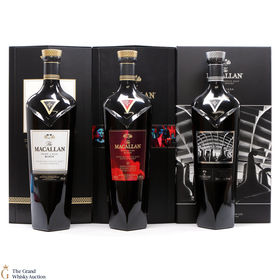 Macallan  Rare Cask Black Limited Edition  Steven Klein 3 x 70cl