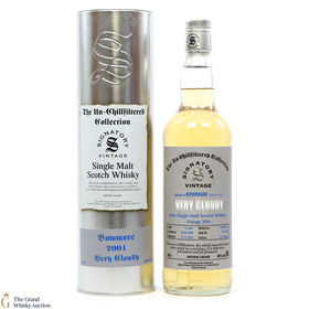 Bowmore 12 2001 Very Cloudy Signatory