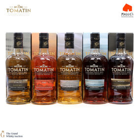 Tomatin  Five Virtues Wood Fire Earth Metal  Water Limited Edition Charity Lot