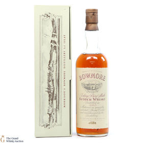 Bowmore 1965 Sherry Cask Vintage Label