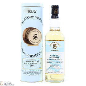 Caol Ila  11 Year Old 1991  Signatory