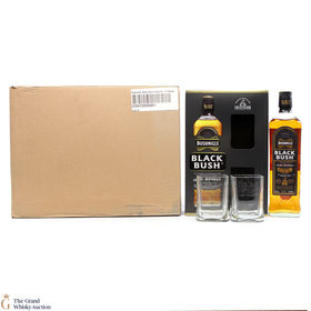 Bushmills  Black Bush  Glasses 6 x 70cl