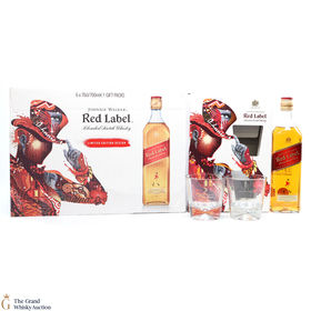 Johnnie Walker Red Label Glasses Limited Edition Giftset X6