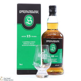 Springbank 15 Glass