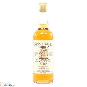 Banff  1974 Connoisseurs Choice Gordon and Macphail 75cl