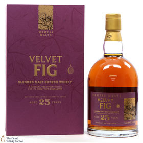 Velvet Fig  25 Year Old Blended Whisky  Wemyss Malts