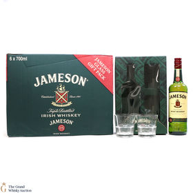 Jameson Irish Whiskey Triple Distilled Glasses X 6