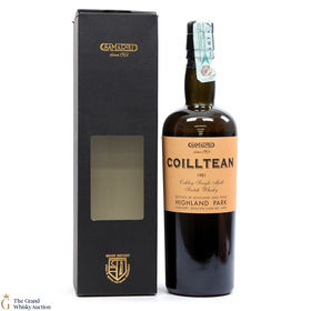 Highland Park  1981 Samaroli Single Cask 6086 Coilltean