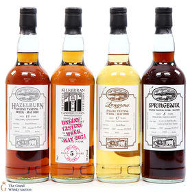 Springbank Hazelburn Longrow Kilkerran Online Tasting Week 2021 4 X 70cl