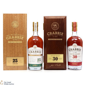 Crabbie  25  30 Year Old  Limited Edition 2 x 70cl