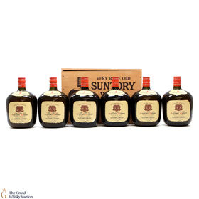Yamazaki Very Rare Old Suntory Blended Whisky Wooden Box 6 X 76cl