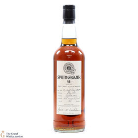 Springbank 18 1997 Recharred Sherry Butt 2015
