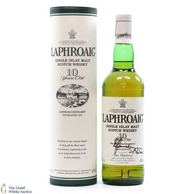 Laphroaig 10 Iain Henderson Retirement Signed