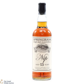 Springbank 13 Private Bottling Hidden Nip