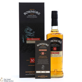 Bowmore 30 Sea Dragon 2012 Release