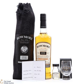 Bowmore  14 Year Old  2021 Hand Fill 10122 Sample  Glass
