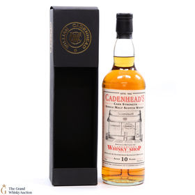 Glenburgie Glenlivet 10 Cadenheads London Whisky Shop