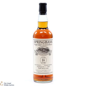 Springbank 21 1993 Private Cask 1