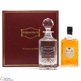 Usquaebach  Worlds Finest Scotch  Decanter