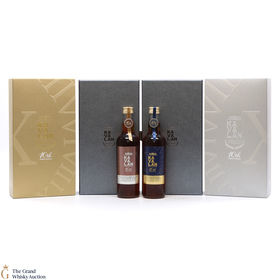 Kavalan Sky Gold Earth Silver Wine Cask 10th Anniversary 20cl X 2