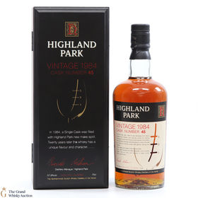 Highland Park 1984 Single Cask 21 43 Ambassador Cask 1