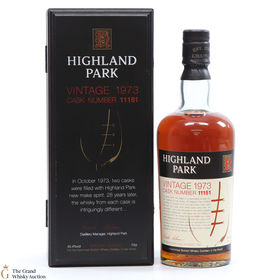 Highland Park 28 Single Cask 11151 1973