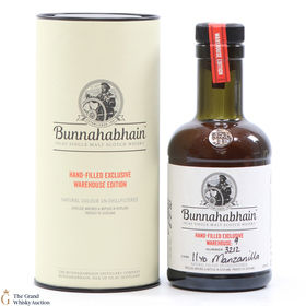 Bunnahabhain 11 Manzanilla Cask 3212 20cl