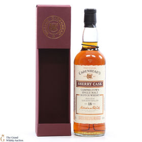 Glen Scotia 18 Years Old  1999 Sherry Cask Cadenhead s 