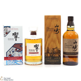 Hibiki  Blossom 2022  Yamazaki  Limited Edition 2022 2 x 70cl