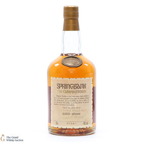 Springbank 10 J Archibald Mitchell Japanese Import