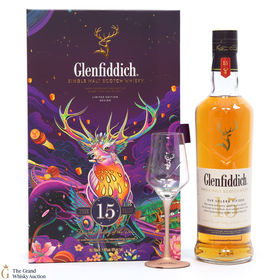 Glenfiddich 15 Valley Of The Deer Gift Set