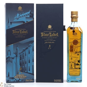 Johnnie Walker Blue Label Edinburgh Limited Edition Design Scotch Whisky