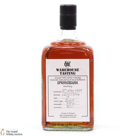 Springbank 19 1997 Sherry Butt Warehouse Tasting