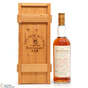 Macallan  25 Year Old Anniversary Malt 1962