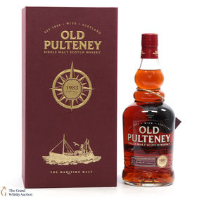 Old Pulteney 33 1983 Vintage