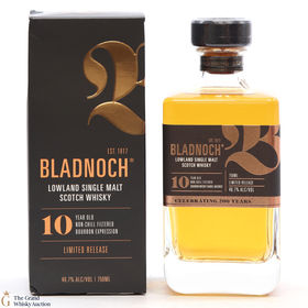 Bladnoch 10 Limited Release Bourbon Expression