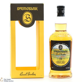 Springbank 16 Local Barley 1999